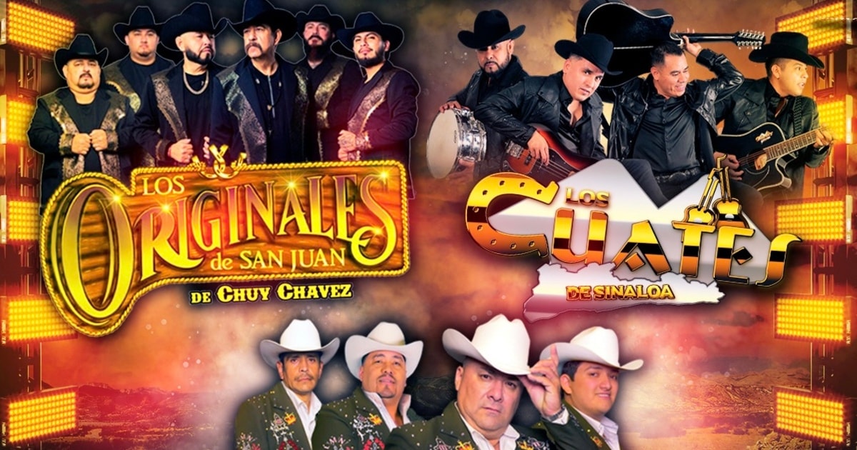 Viejones Mañosos Tour-Los Originales de San Juan-Los Cuates de Sinaloa-Los Morros del Norte