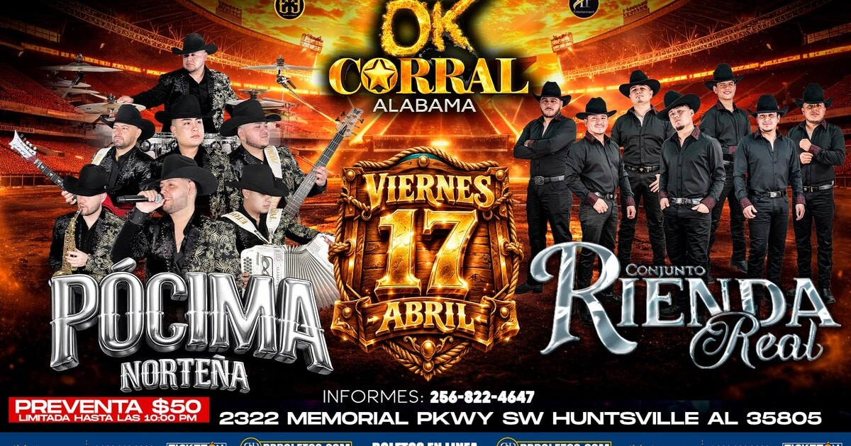 Pocima Nortena-Conjunto Rienda Real-OK Corral Alabama-Huntsville AL