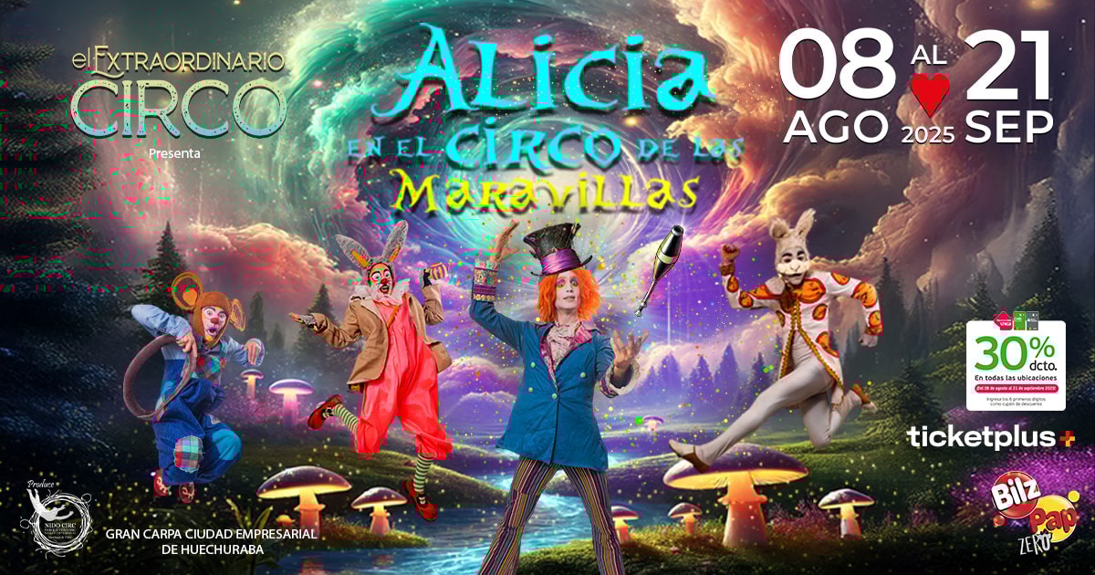  El Extraordinario Circo - Alicia en el Circo de las Maravillas.