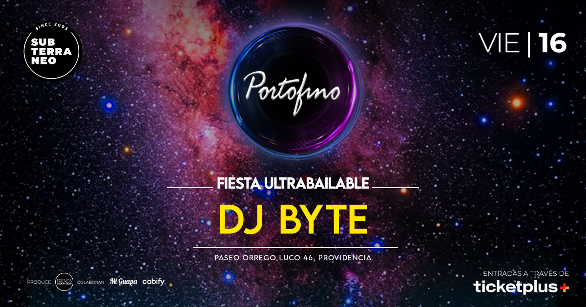 PORTOFINO Full ultrabailable ★ VIERNES 16 OCTUBRE ★ Club Subterráneo (+23)