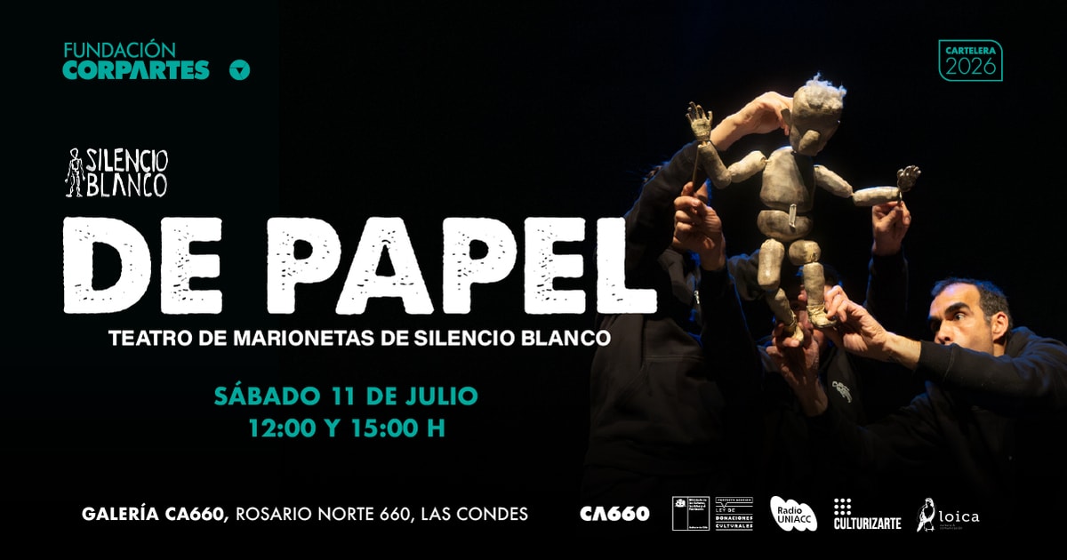 De Papel | Teatro de Marionetas de Silencio Blanco