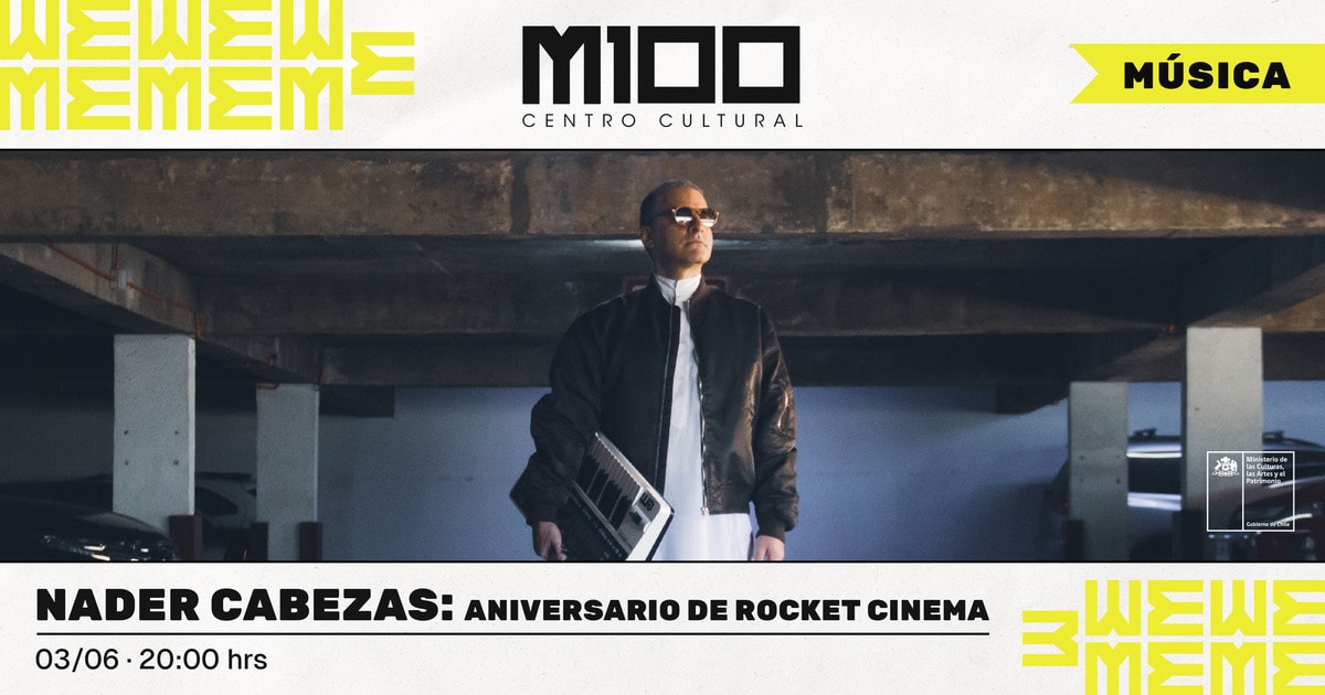 Nader Cabezas: Aniversario de Rocket Cinema Edición en Vinilo & Concierto junto a Relámpagos