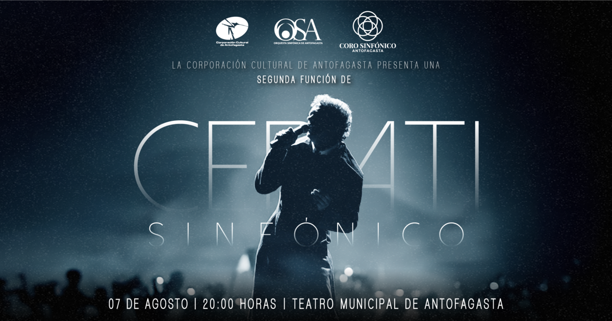  Cerati Sinfónico - Segunda Función - Orquesta Sinfónica de Antofagasta 