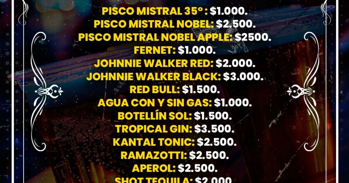 JUEVES 06 NOVIEMBRE🔥BARRA AL CO$TO ‼️🥃🍻🍹 INGRESO CON QR STOP 00 AM. 🚺🚹+18 ❌CORTESÍAS LIMITADAS❌ ⚠️NOS RESERVAMOS EL DERECHO DE ADMISION⚠️ 🚹🚺+18 AÑOS
