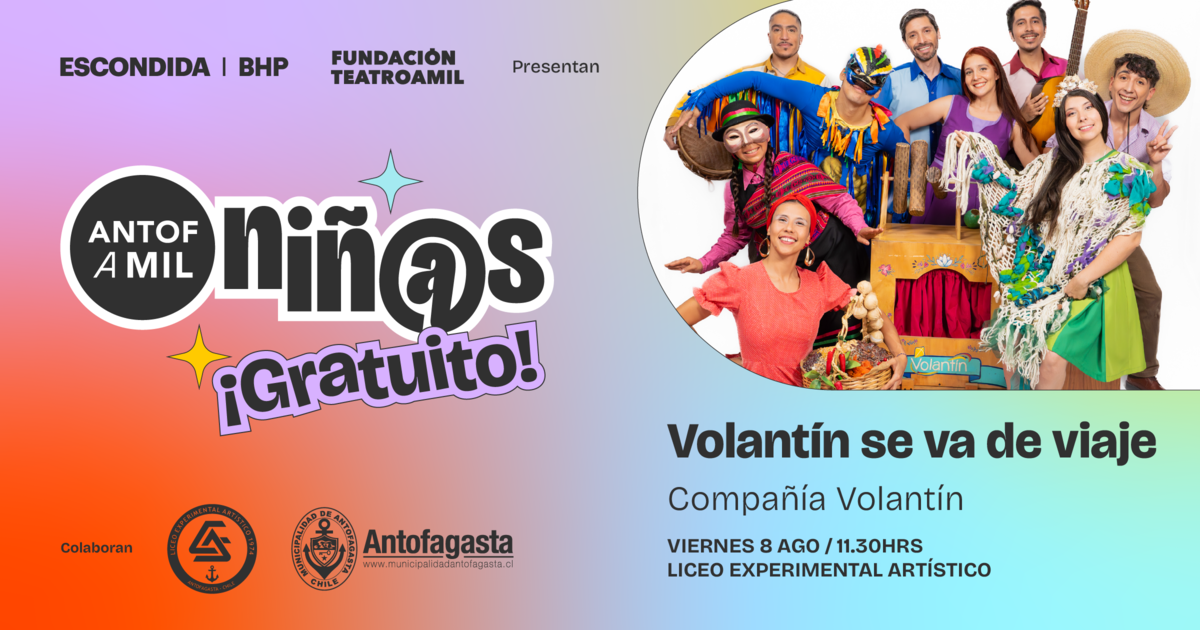 VOLANTÍN SE VA DE VIAJE - Compañía Volantín