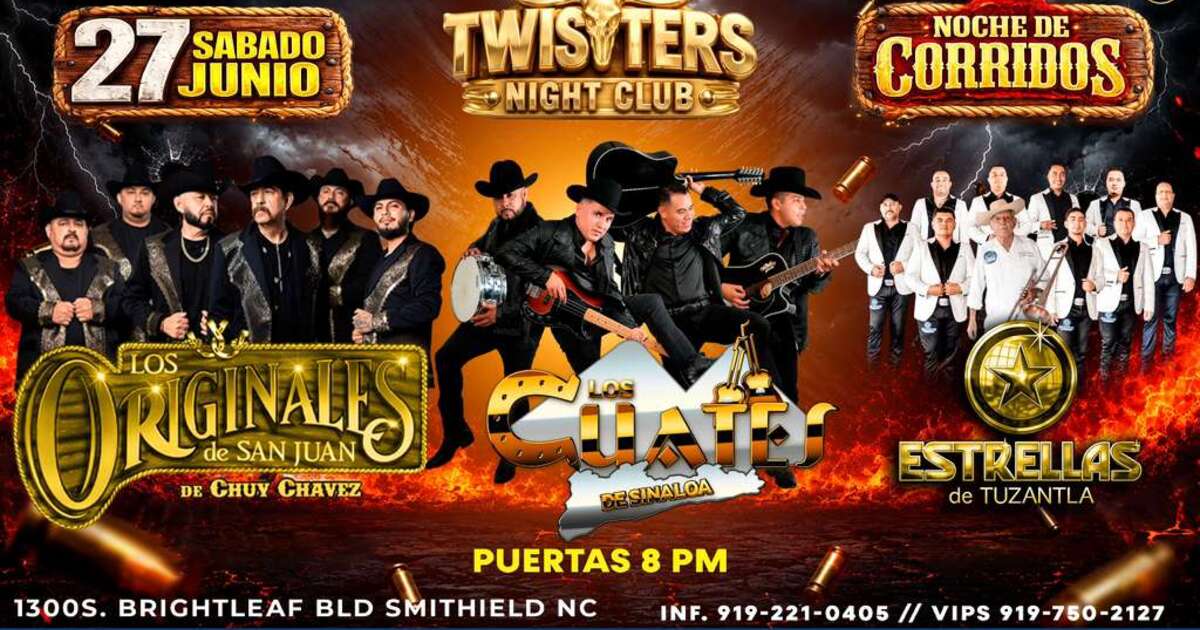 Los Originales de San Juan-Los Cuates de Sinaloa-Estrellas de Tuzantla
