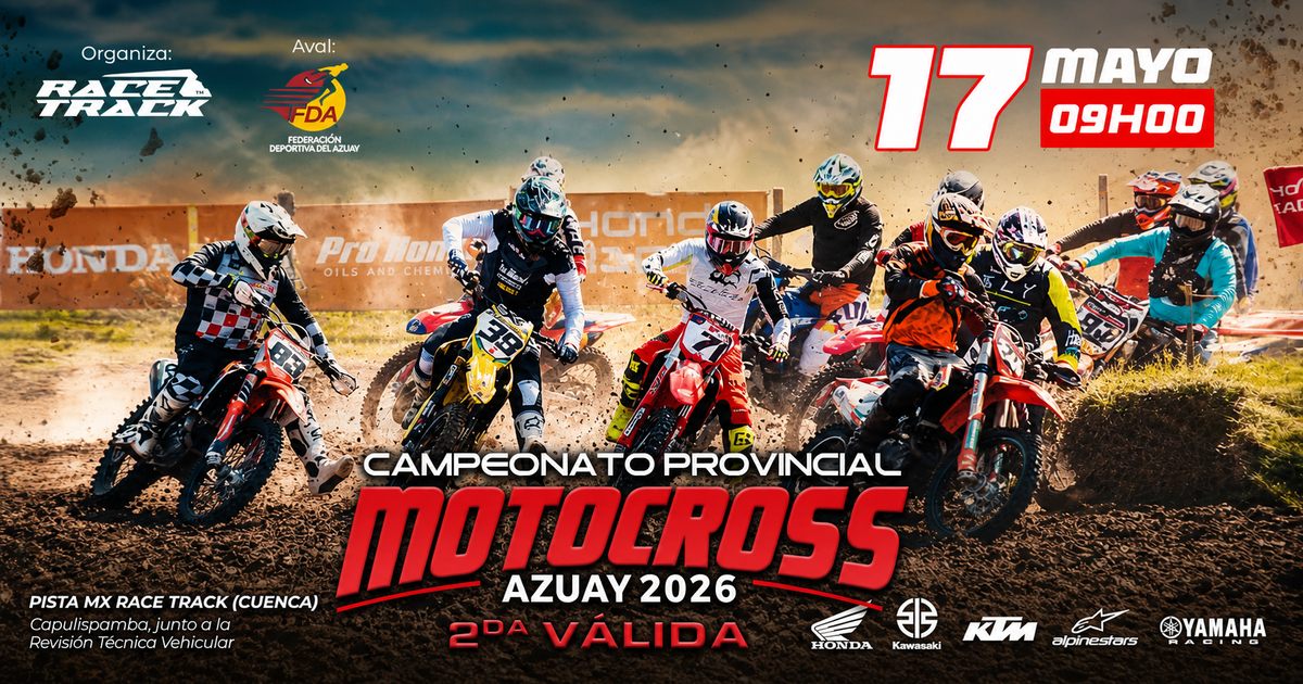 CAMPEONATO PROVINCIAL DE MOTOCROSS AZUAY 2026 - CUENCA