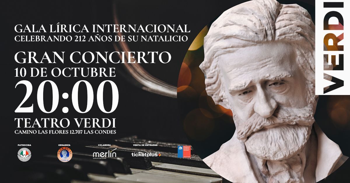  Gala Lirica Internacional (Celebrando 212 Años de su Natalicio)
