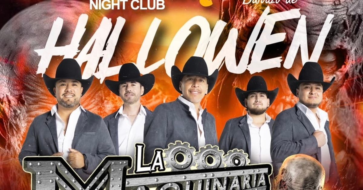 La Maquinaria Nortena-Arrasando Norte-Halloween Night-Mazatlan