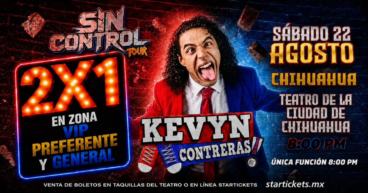 CUU - KEVIN CONTRERAS - SIN CONTROL TOUR