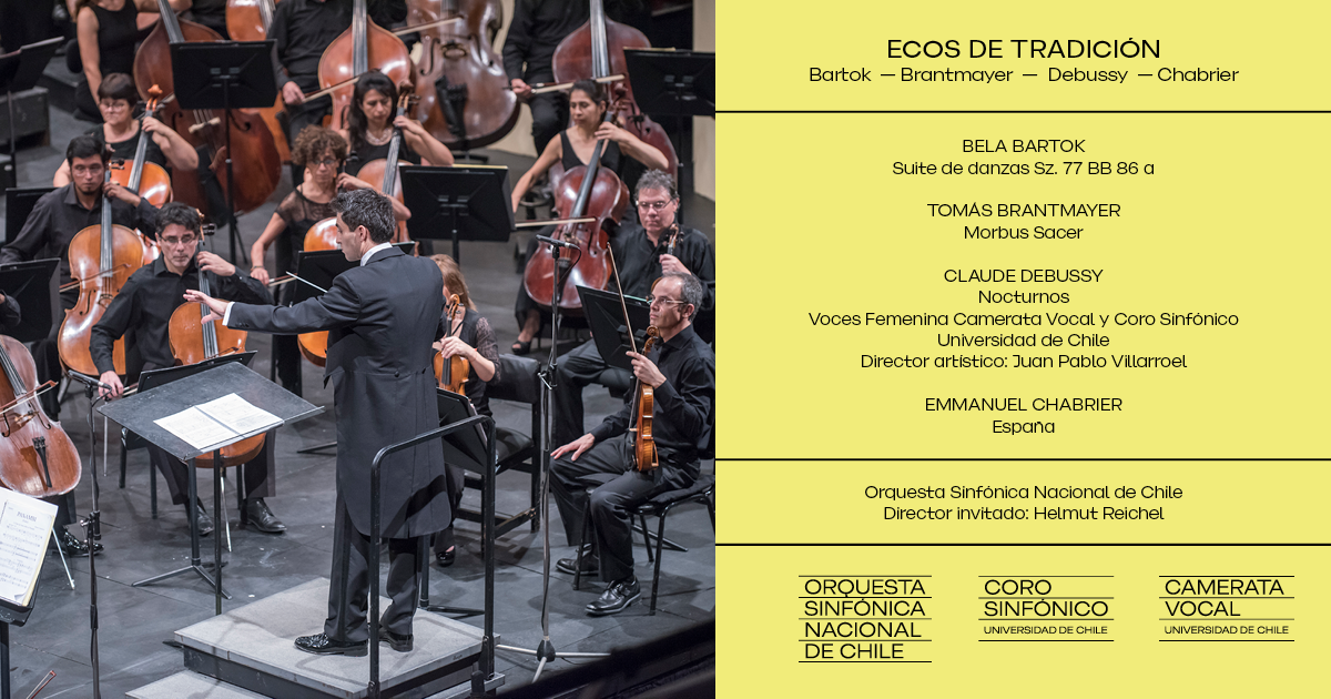  Concierto: "Ecos de tradición" / Bartók - Brantmayer - Debussy