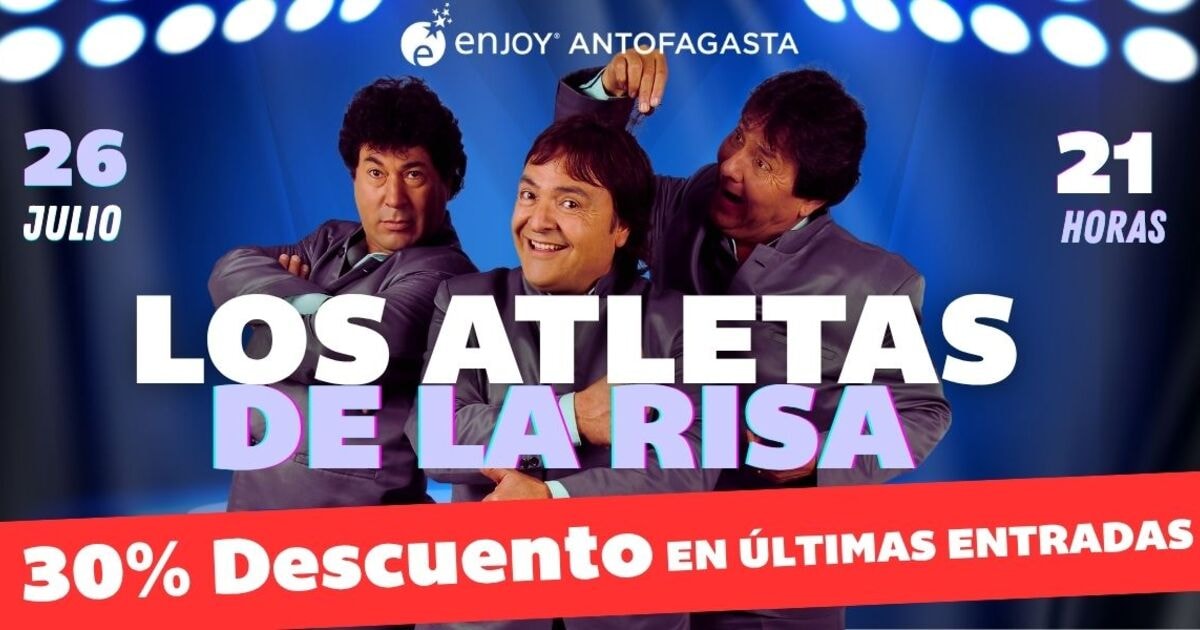  Los Atletas de la Risa en Enjoy Antofagasta