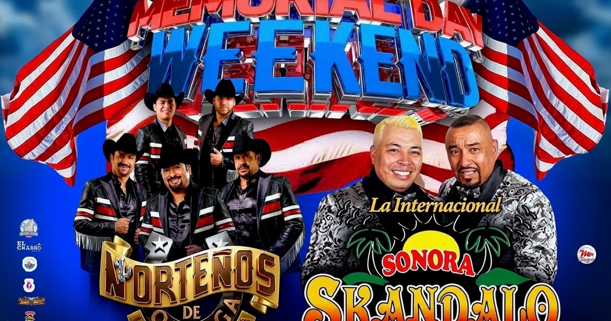 Norteños de Ojinaga-Sonora Skandalo-Conjunto Rodeo-Memorial Day-Whiskey Dicks