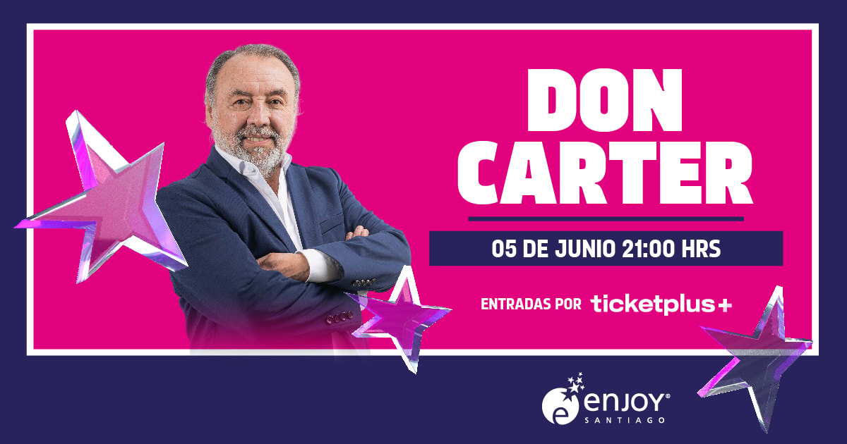 Don Carter en Enjoy Santiago