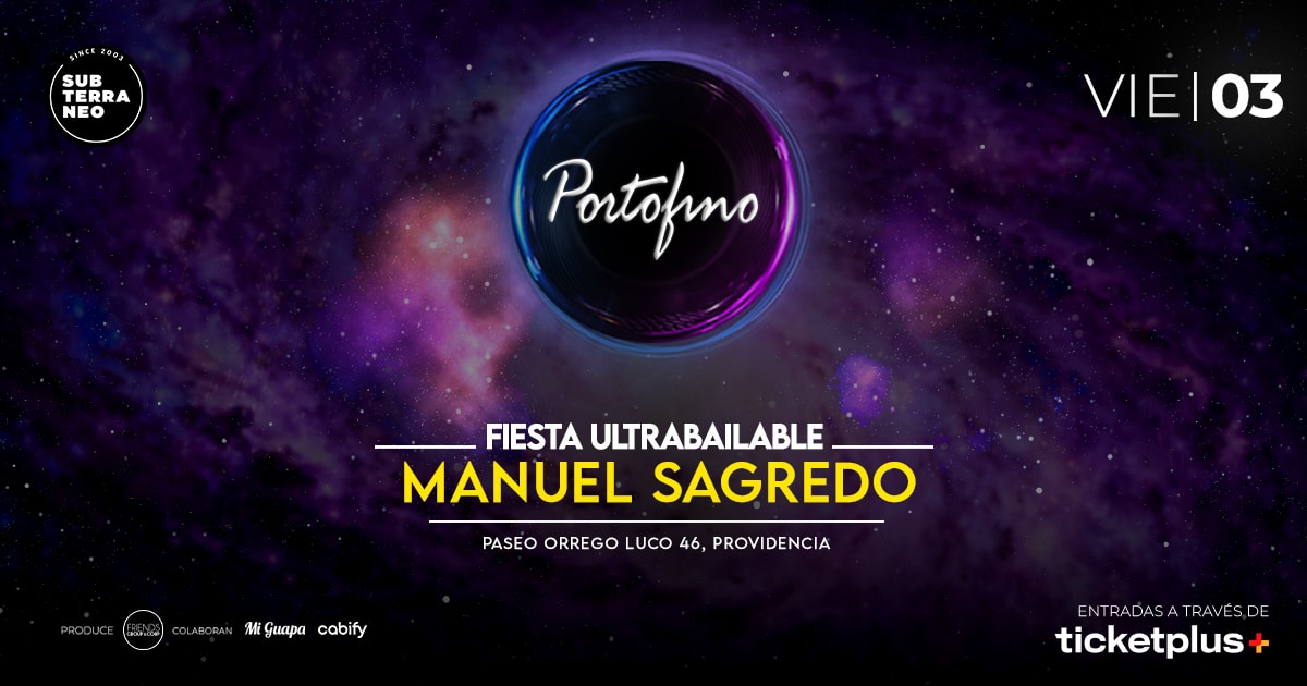 PORTOFINO Full ultrabailable ★ VIERNES 03 ABRIL ★ Club Subterráneo (+23)