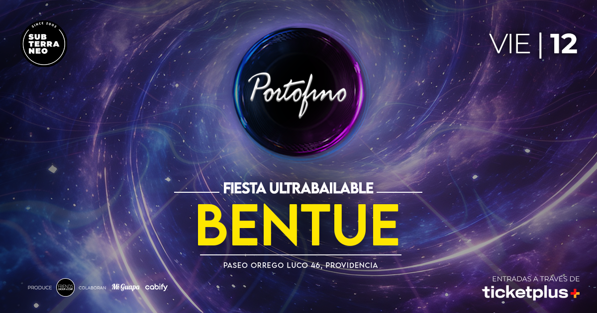 PORTOFINO Full ultrabailable ★ VIERNES 12 JUNIO ★ Club Subterráneo (+23)
