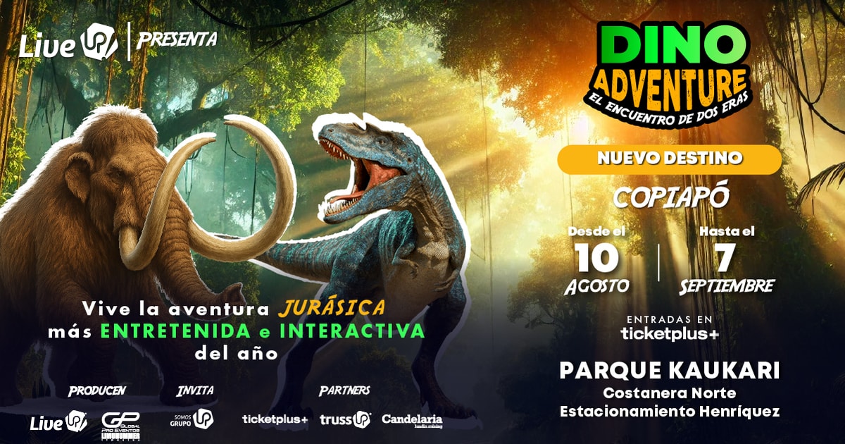  Dino Adventure Copiapó 2025