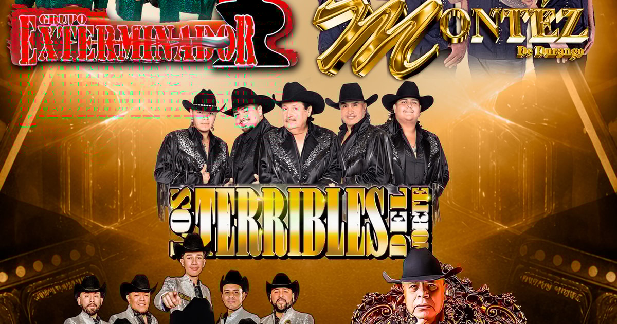 Grupo Exterminador-Montez De Durango-Los Terribles-Patrulla 81-Compa Sacra-The Knox Coliseo-Knoxville TN