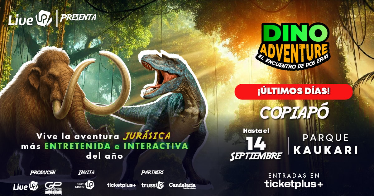  Dino Adventure Copiapó 2025