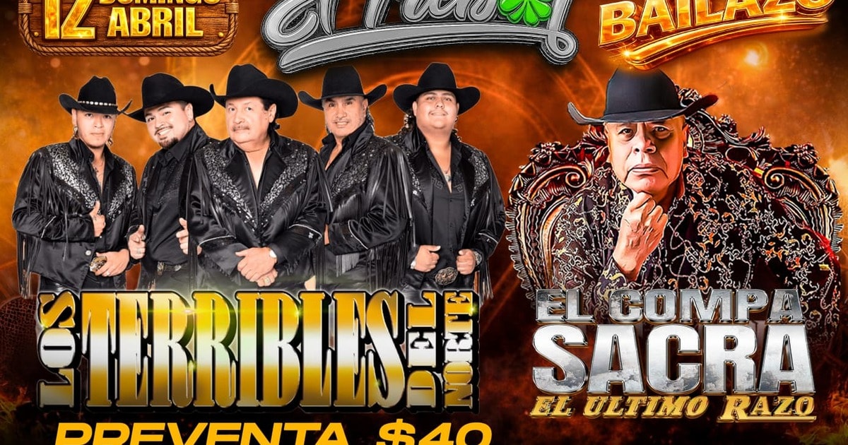 Los Terribles Del Norte-El Compa Sacra-El Trebol-Myrtle Beach SC