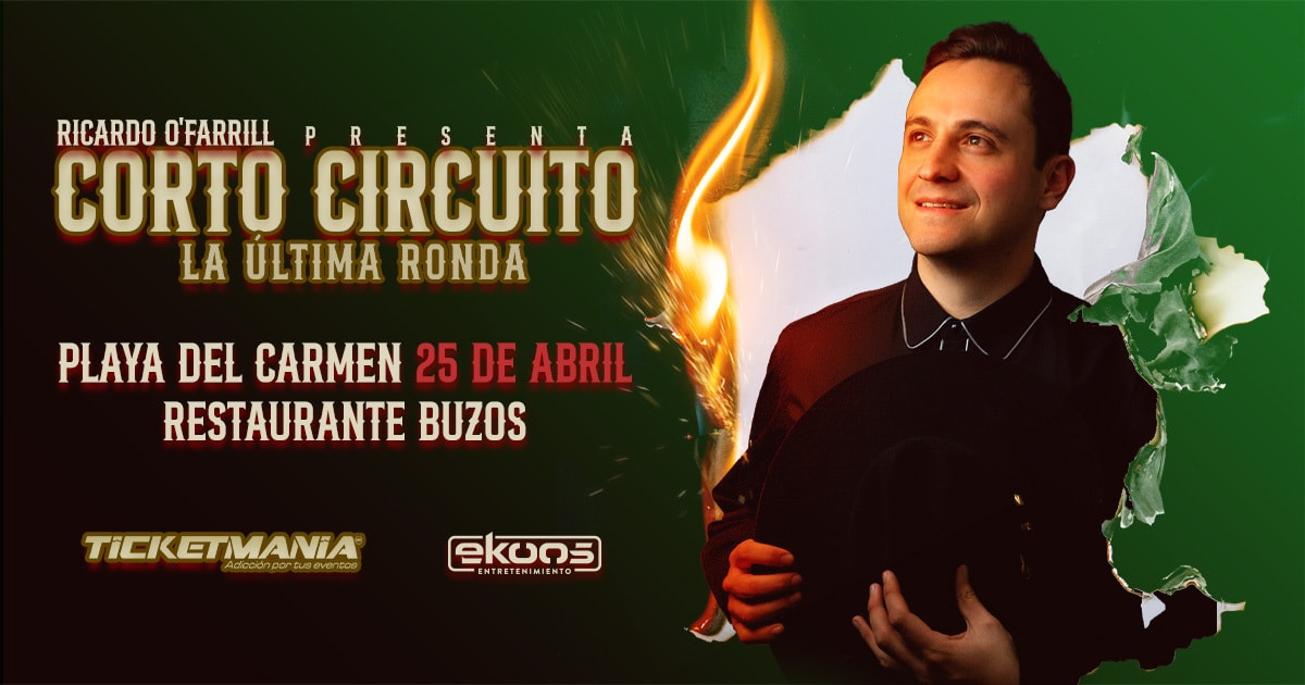 Ricardo O'Farril en Playa del Carmen