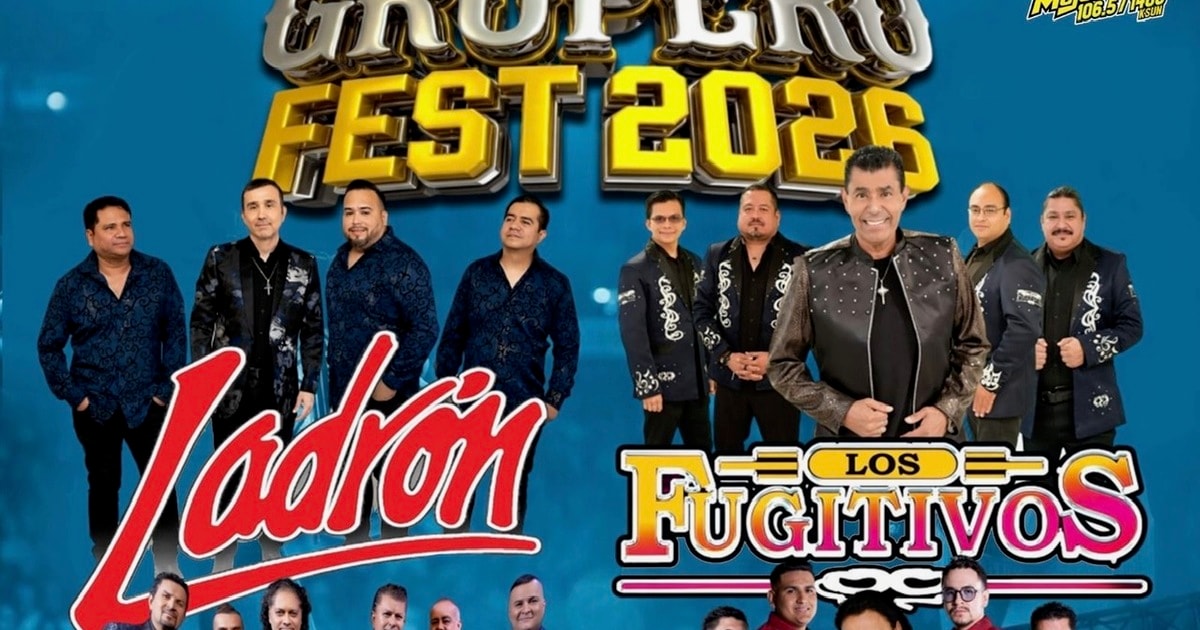 Grupero Fest 2026-Ladron-Los Fugitivos-Los Mismos-Carlos Catalan