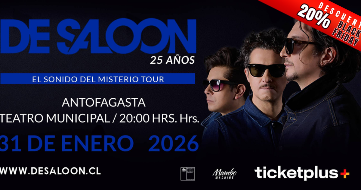  DE SALOON -  EL SONIDO DEL MISTERIO TOUR