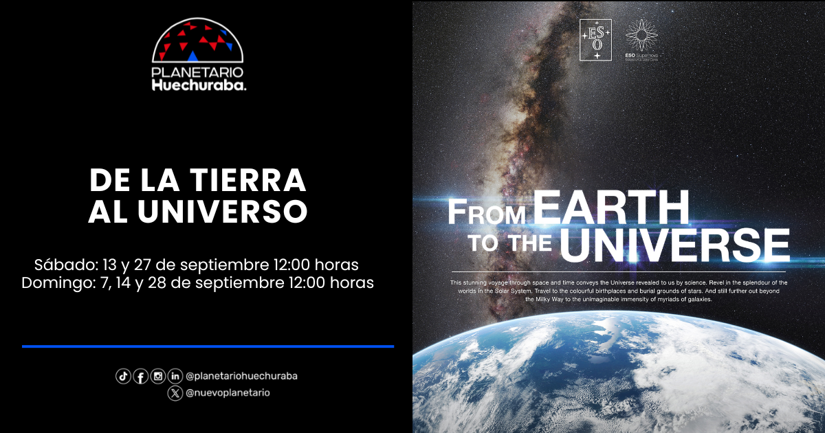 DE LA TIERRA AL UNIVERSO