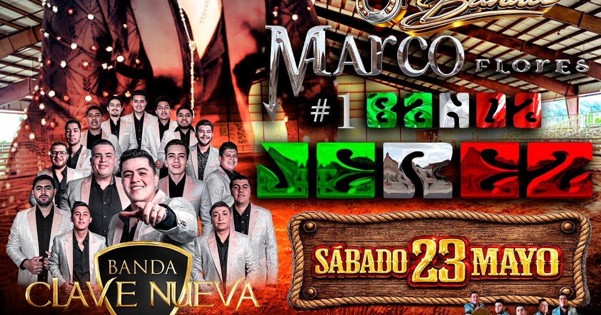 Marco Flores Y La Jerez-Banda Clave Nueva-Banda 828-Great Smokey Mountain Event Center-Waynesville NC