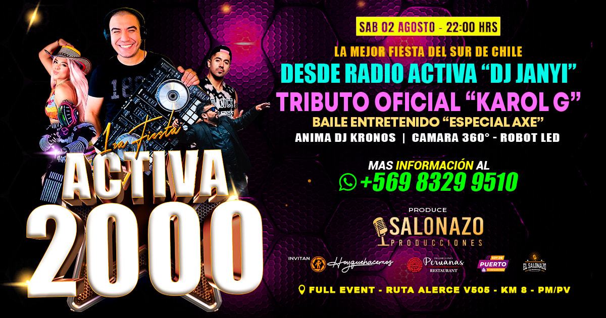1ra FIESTA ACTIVA 2000