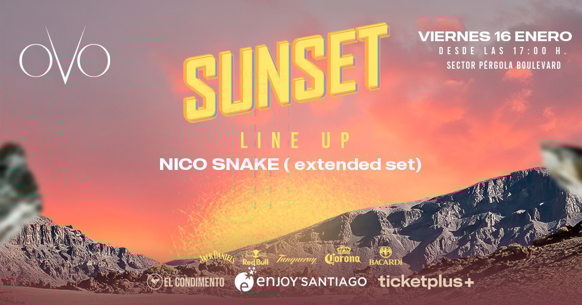 SUNSET - Viernes 23