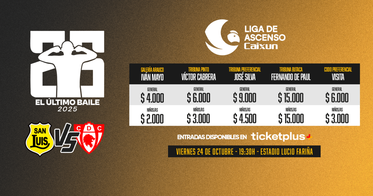  San Luis de Quillota vs Deportes Copiapó - Liga de Ascenso Caixun