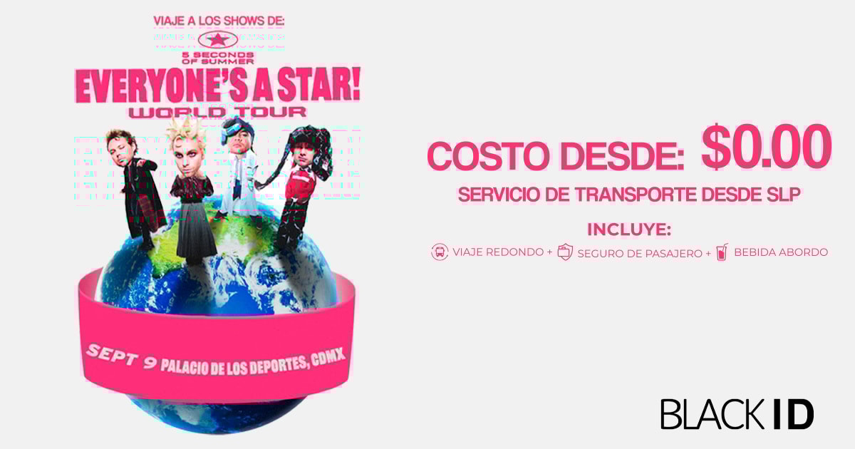 Viaje al show de 5 seconds Of Summer en CDMX