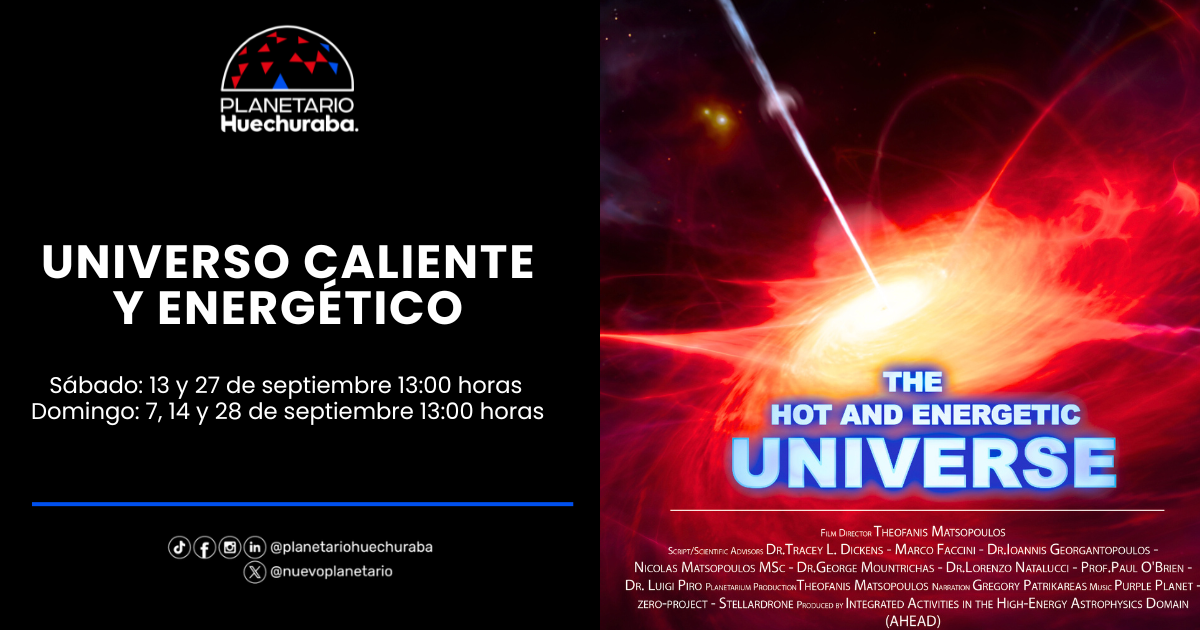 UNIVERSO CALIENTE Y ENERGÉTICO