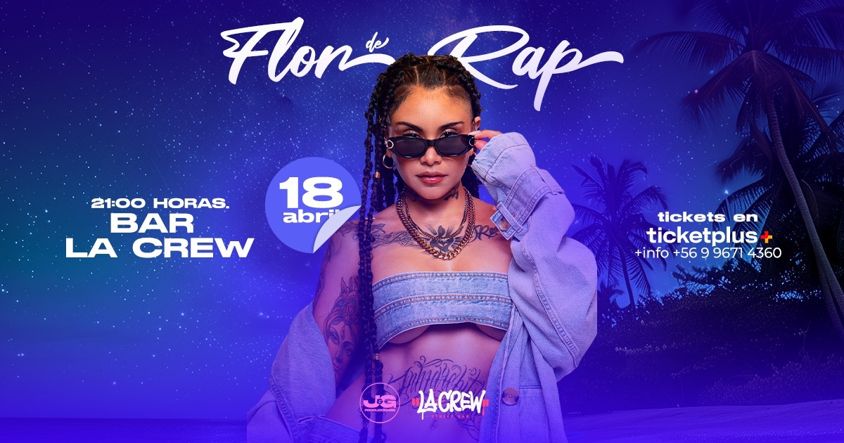 Flor de rap en Iquique 