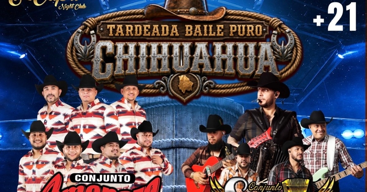 Tardeafda Baile Puro Chihuahua-Conjunto Amenaza-Conjunto S7ete Norte-La Potencia del Valle-Richard y Los Infieles
