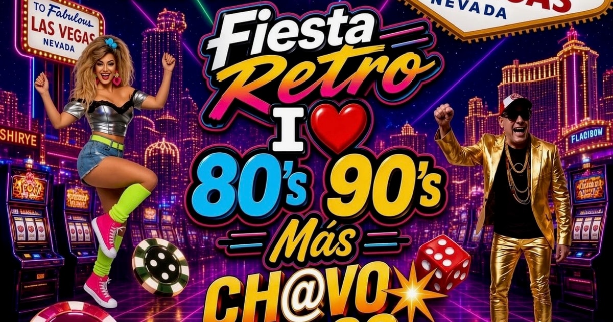 Fiesta Retro 80's 90's Chavo Rucos Tour USA-Mamalona Nightclub