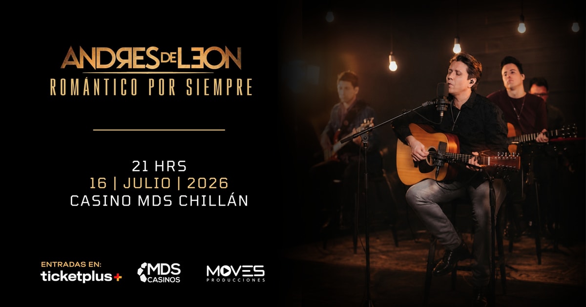 Andrés de León - Romántico por Siempre - Chillán