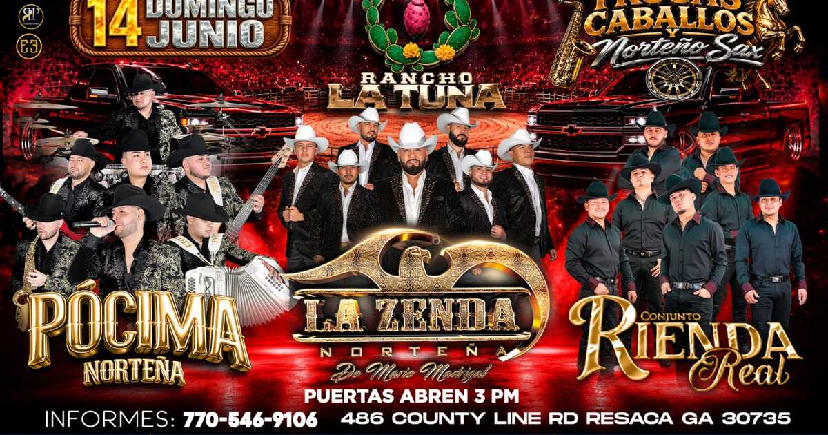 Pocima Norteña-La Zenda Norteña-Rienda Real-Resaca GA