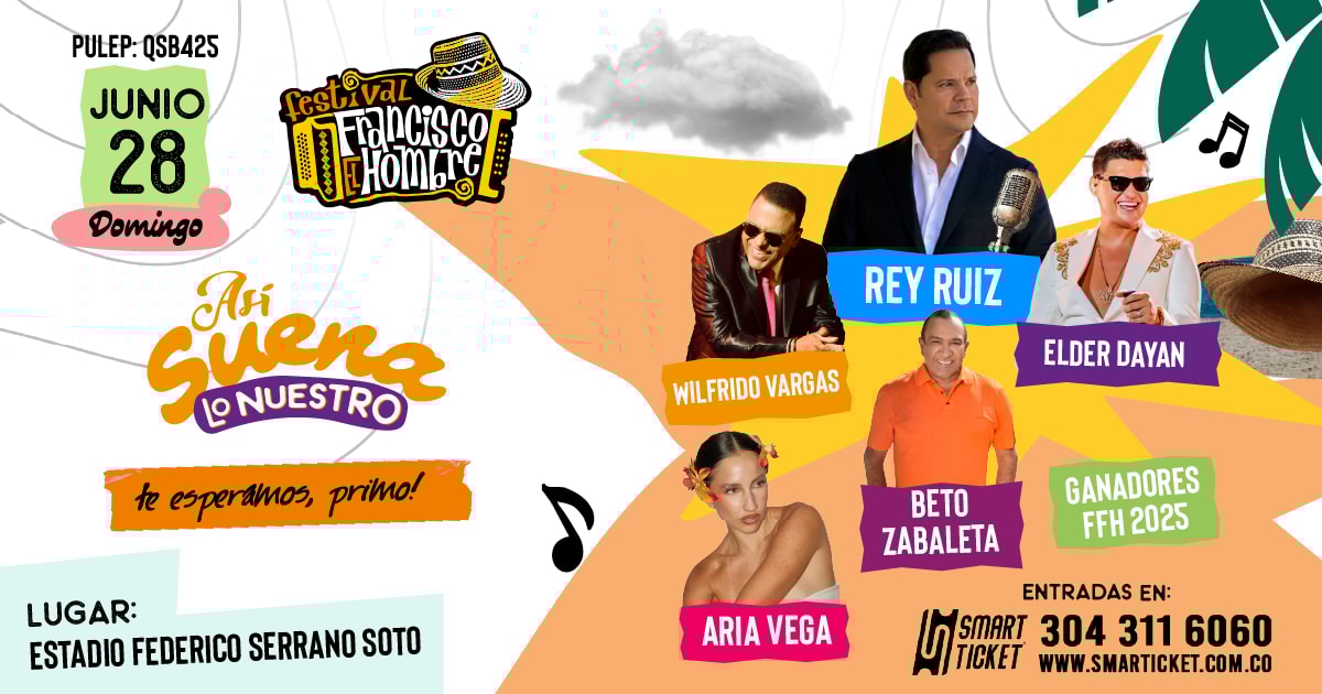 FESTIVAL FRANCISCO EL HOMBRE DIA 28