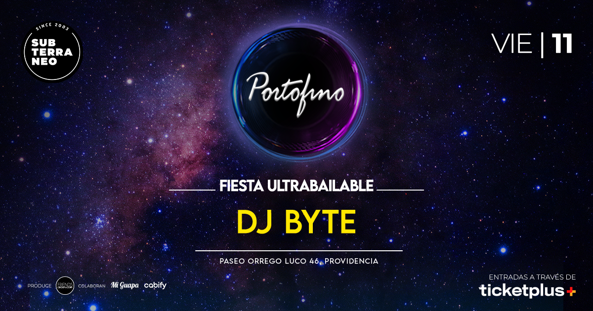 PORTOFINO Full ultrabailable ★ VIERNES 11 SEPTIEMBRE ★ Club Subterráneo (+23)