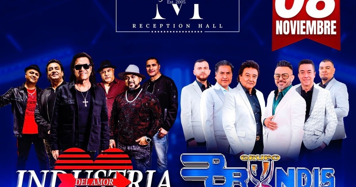 Industria del Amor-Bryndis-Los Gamma de Enrique Mora-Stampede-Midnight Ballroom