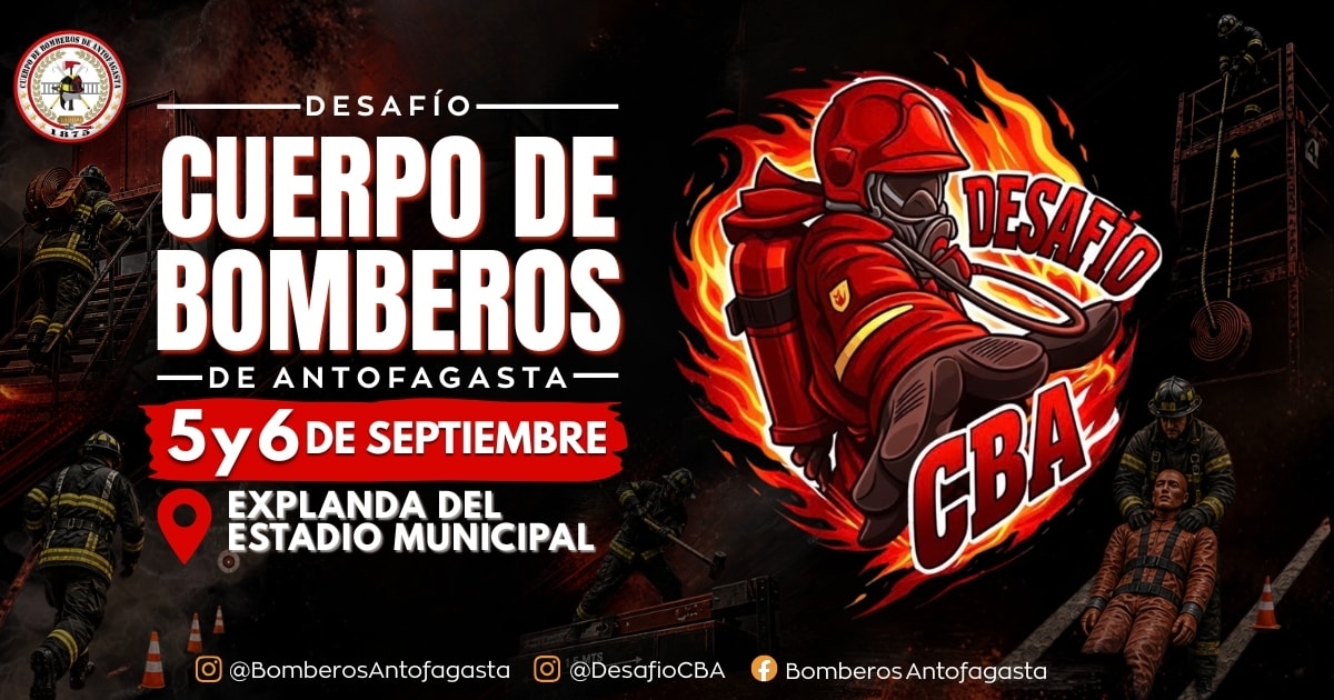 Desafío Cuerpo de Bomberos de Antofagasta 2026