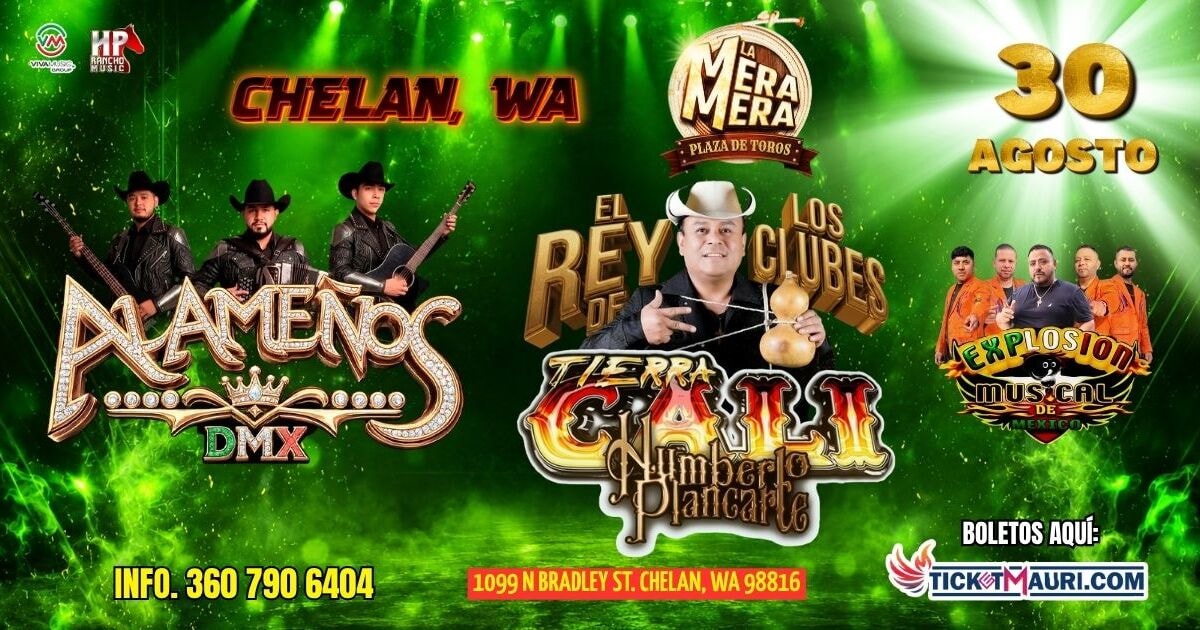 Alameños DMX-Tierra Cali de Humberto Plancarte-Explosion Musical de Mexico-La Mera Mera Plaza de Toros