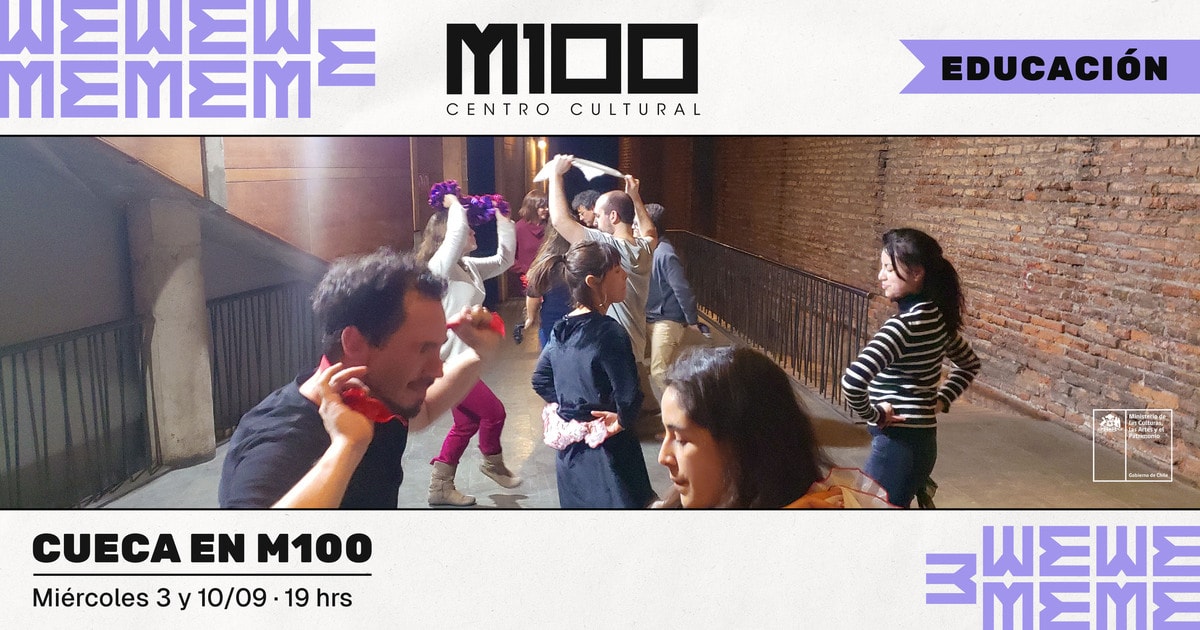 Se viene septiembre. ¡Aprende cueca en M100!