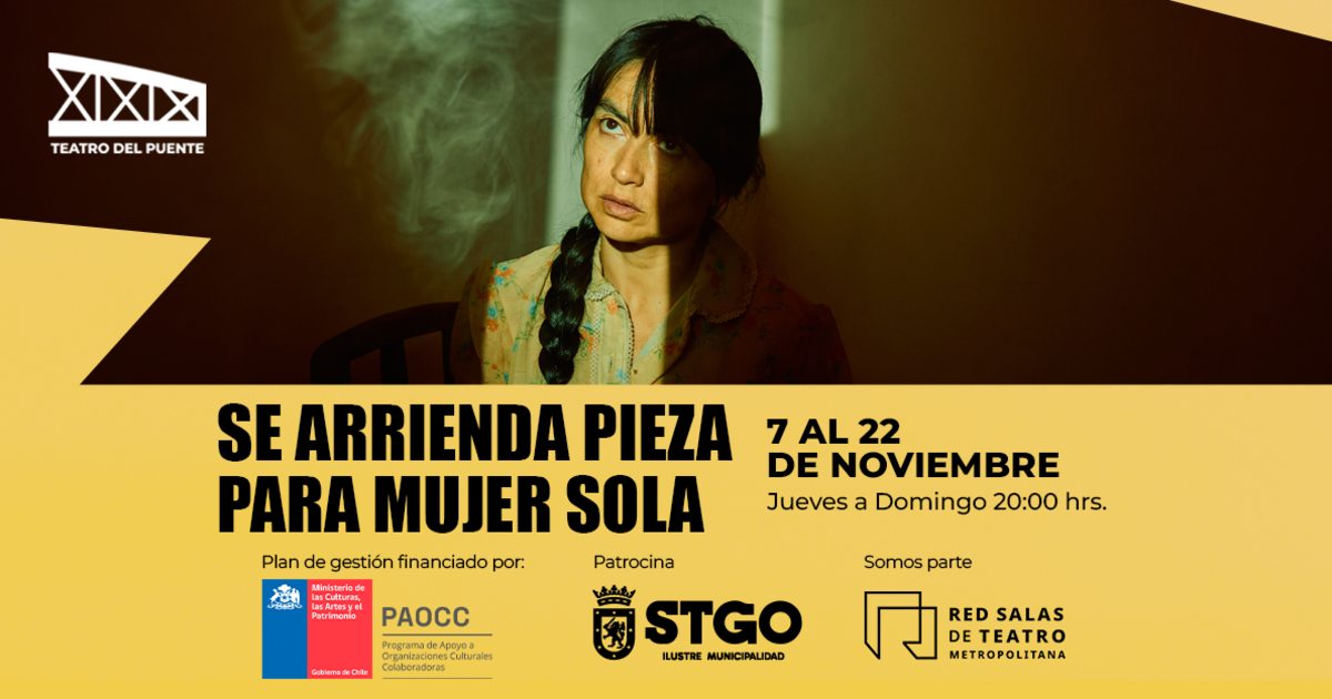 Se arrienda pieza para mujer sola