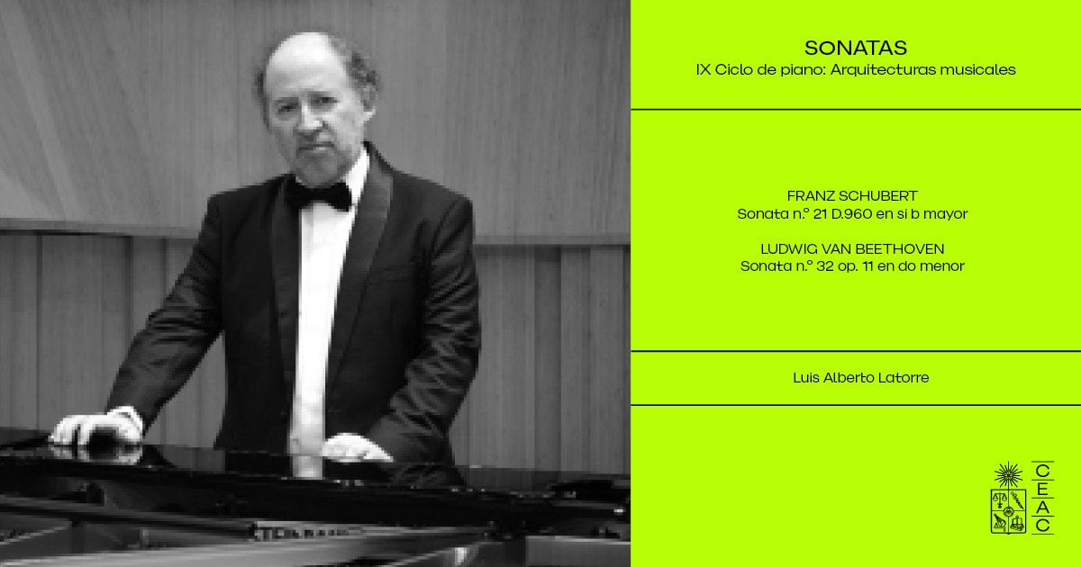 IX Ciclo de Piano • Concierto N°1 •  Sonatas
