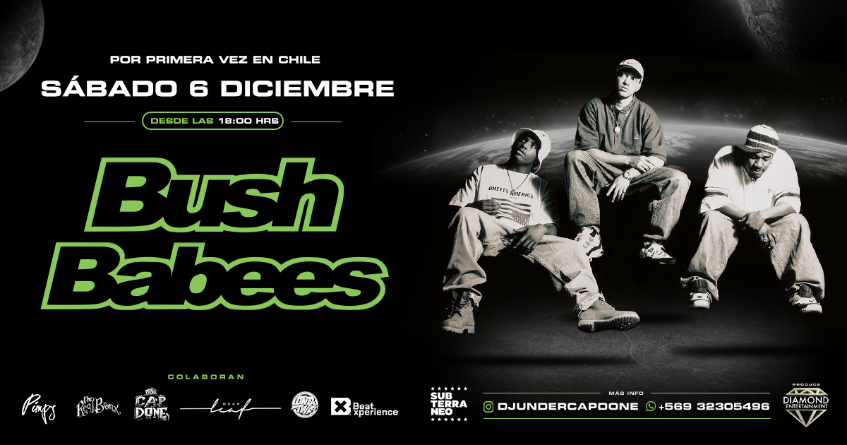 BUSH BABEES ★ SÁBADO 06 DICIEMBRE ★ Club Subterráneo