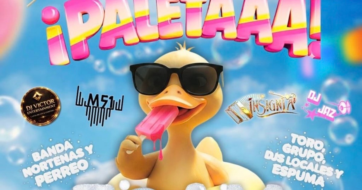 Paletaaa! Foam Party