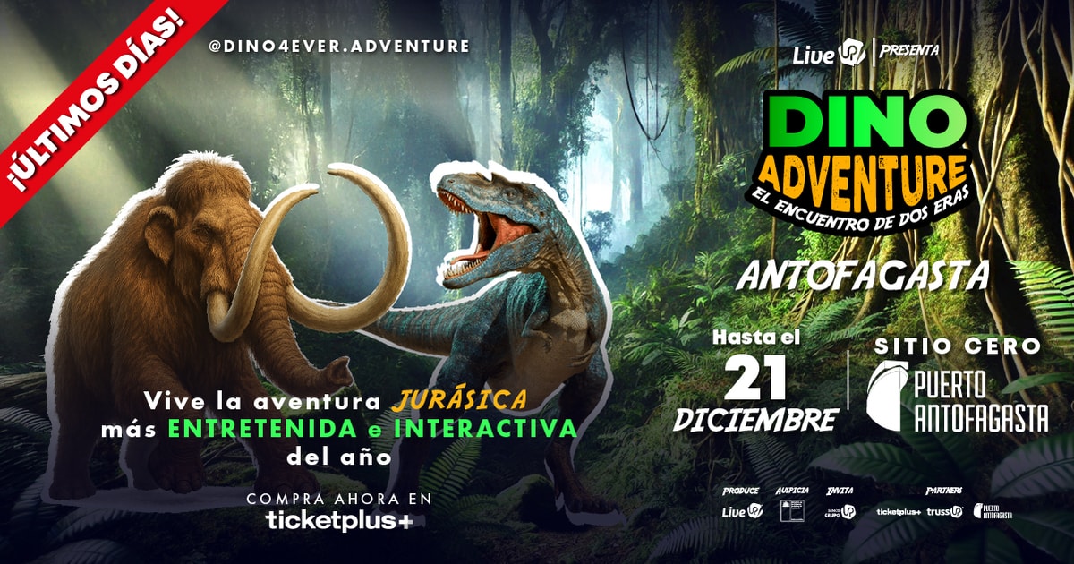  Dino Adventure Antofagasta 2025